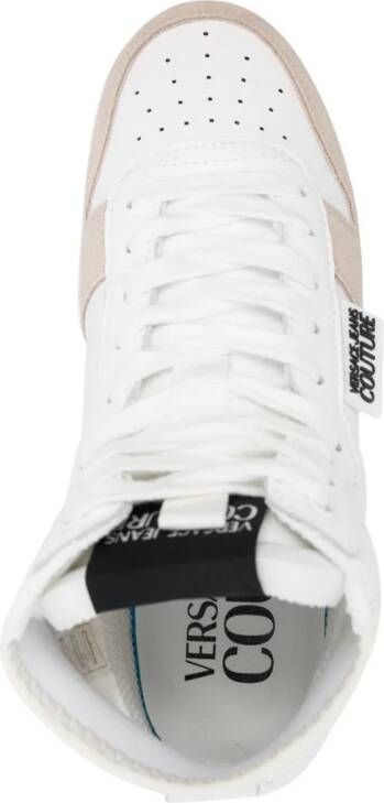 Versace Jeans Couture High-top sneakers Wit