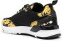 Versace Jeans Couture Sneakers met barokprint Zwart - Thumbnail 3