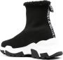 Versace Jeans Couture Berry high-top soksneakers Zwart - Thumbnail 3