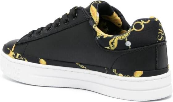 Versace Jeans Couture Chain low-top sneakers Zwart
