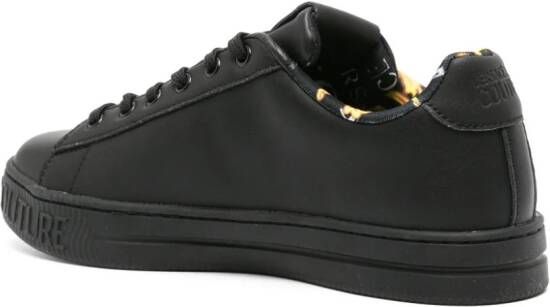 Versace Jeans Couture Court 88 leren sneakers Zwart