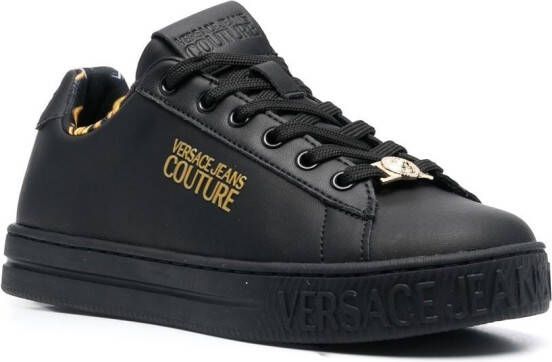 Versace Jeans Couture Court 88 low-top sneakers Zwart