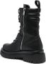 Versace Jeans Couture Drew combat boots met barokgesp Zwart - Thumbnail 3