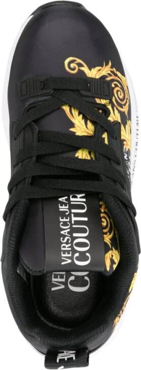 Versace Jeans Couture Dynamic Barocco sneakers Zwart