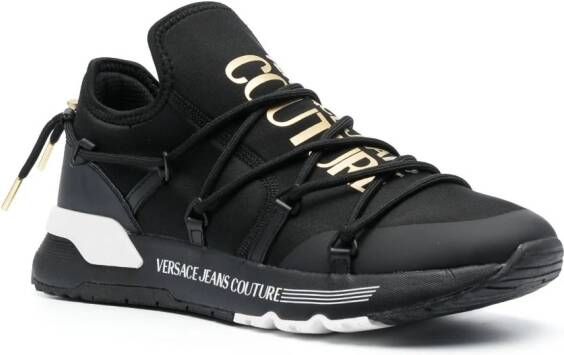 Versace Jeans Couture Dynamic low-top sneakers Zwart