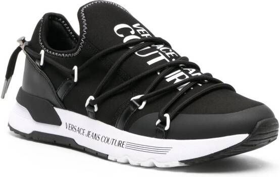 Versace Jeans Couture Dynamic low-top sneakers Zwart