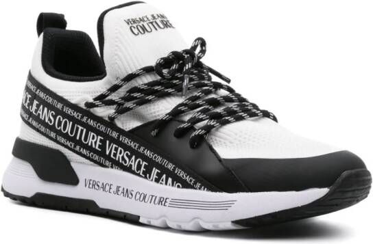 Versace Jeans Couture Dynamic sneakers met vlakken Wit