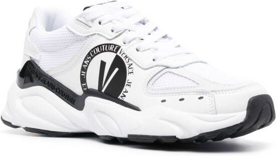 Versace Jeans Couture Fondo Wave V-Emblem sneakers 003-WHITE