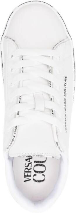Versace Jeans Couture Leren sneakers Wit