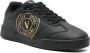 Versace Jeans Couture Leren sneakers met logoprint Zwart - Thumbnail 2