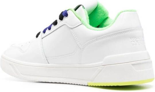 Versace Jeans Couture Sneakers met logoprint Wit