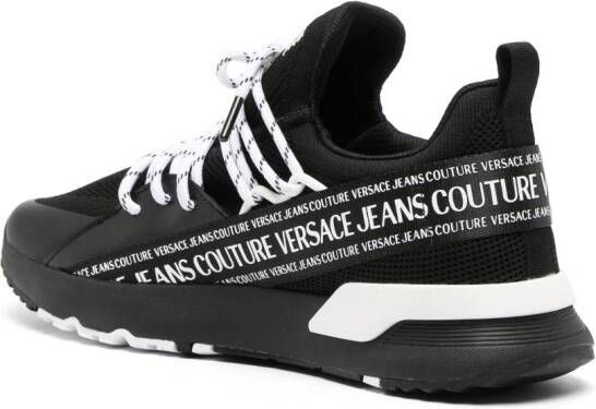 Versace Jeans Couture Sneakers met logoprint Zwart