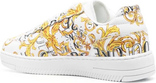 Versace Jeans Couture Low-top sneakers Wit