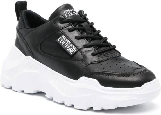 Versace Jeans Couture Low-top sneakers Zwart