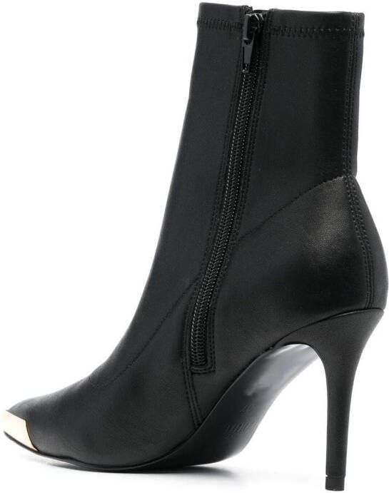 Versace Jeans Couture Laarzen met puntige neus Zwart