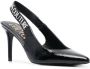 Versace Jeans Couture Pumps met puntige neus Zwart - Thumbnail 2