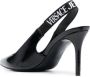 Versace Jeans Couture Pumps met puntige neus Zwart - Thumbnail 3