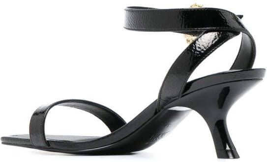 Versace Jeans Couture Sandalen met gesp Zwart