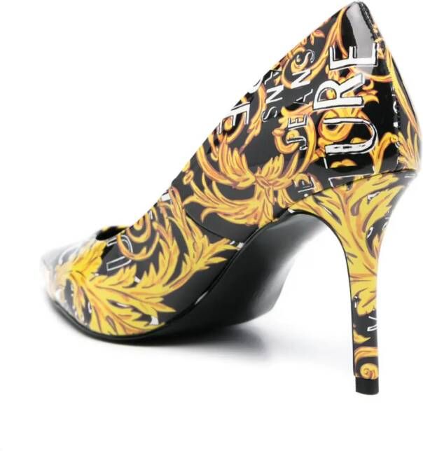 Versace Jeans Couture Scarlett 95 mm pumps Zwart