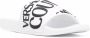 Versace Jeans Couture Slippers met logo Wit - Thumbnail 2