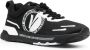 Versace Jeans Couture Sneakers met logo-reliëf Zwart - Thumbnail 2