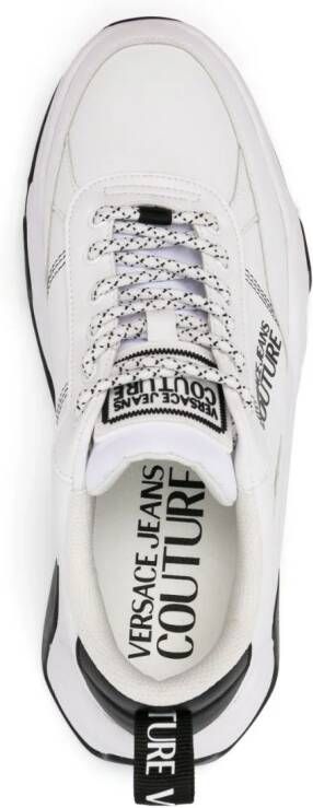 Versace Jeans Couture Sneakers met logoprint Wit
