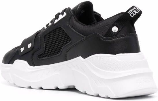 Versace Jeans Couture Sneakers met vlakken Zwart