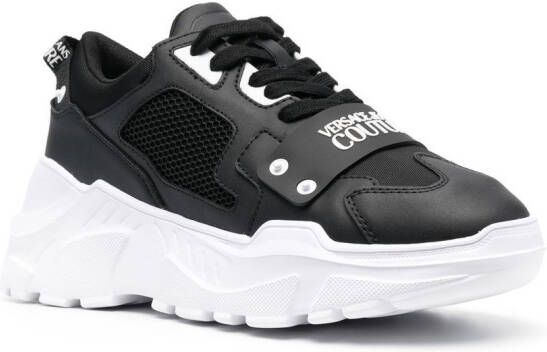 Versace Jeans Couture Sneakers met vlakken Zwart