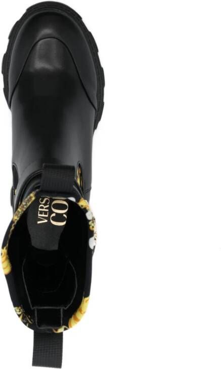 Versace Jeans Couture Sophie 85mm laarzen met decoratieve gesp Zwart