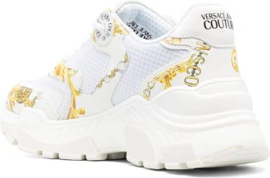 Versace Jeans Couture Speedtrack Chain Couture sneakers Wit