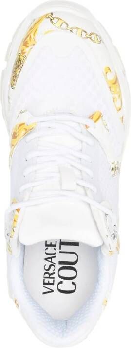Versace Jeans Couture Speedtrack Chain Couture sneakers Wit