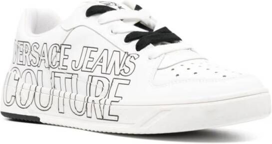 Versace Jeans Couture Starlight leren sneakers Wit
