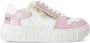 Versace Kids Greca leren sneakers Wit - Thumbnail 2