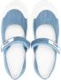 Versace Kids Greca loafers van spijkerstof Blauw - Thumbnail 3