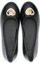 Versace Kids Heart Medusa ballerina's verfraaid met kristallen Zwart - Thumbnail 3