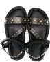 Versace Kids La Medusa sandalen met bandjes Zwart - Thumbnail 3