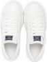 Versace Kids Seashell Baroque Greca leren sneakers Wit - Thumbnail 3