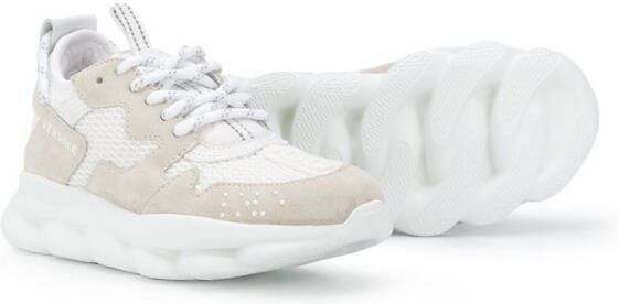 Versace Kids Low-top sneakers Beige