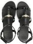 Versace Kids Medusa Head sandalen met bandjes Zwart - Thumbnail 3