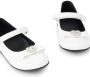 Versace Kids Medusa ballerina's met lint Wit - Thumbnail 4