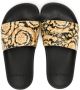 Versace Kids Slip-on slippers Zwart - Thumbnail 3