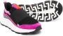 Versace Kids Sneakers met colourblocking Zwart - Thumbnail 2