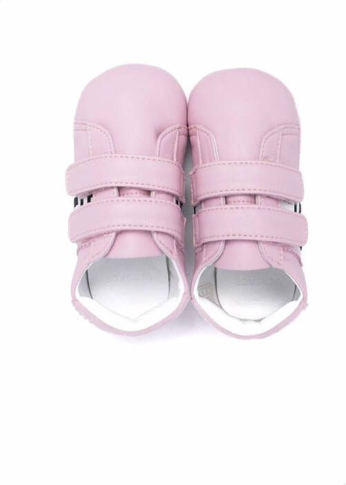 Versace Kids Sneakers met klittenband Roze