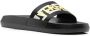 Versace La Greca slippers met logo Zwart - Thumbnail 2