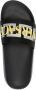 Versace La Greca slippers met logo Zwart - Thumbnail 4