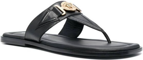 Versace Medusa Biggie sandalen Zwart