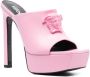 Versace La Medusa muiltjes met plateauzool Roze - Thumbnail 2