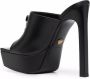 Versace La Medusa muiltjes met plateauzool Zwart - Thumbnail 3