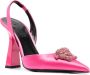 Versace La Medusa slingback pumps Roze - Thumbnail 2