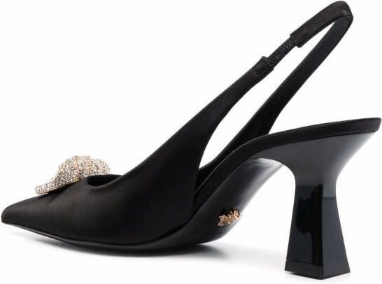 Versace La Medusa slingback pumps Zwart